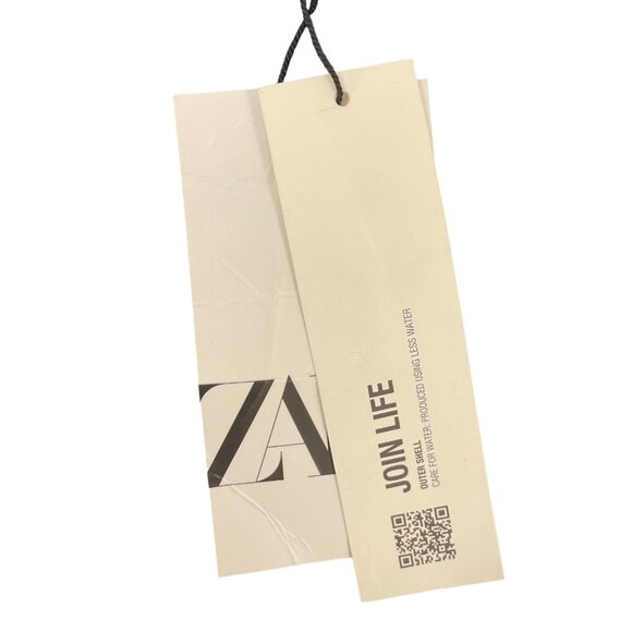 Zara Womens Jeans EU 38 US 6 Slim Fit Full Length Dark Blue Denim 6840/264 NWT - Picture 15 of 16